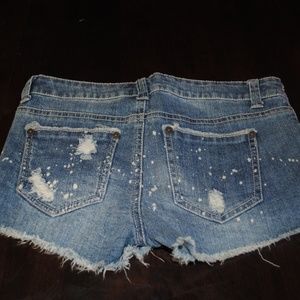 Hippie Laundry lace shorts destroyed 26